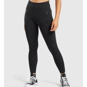 Gymshark Women's High-Waist Black Performance Leggings